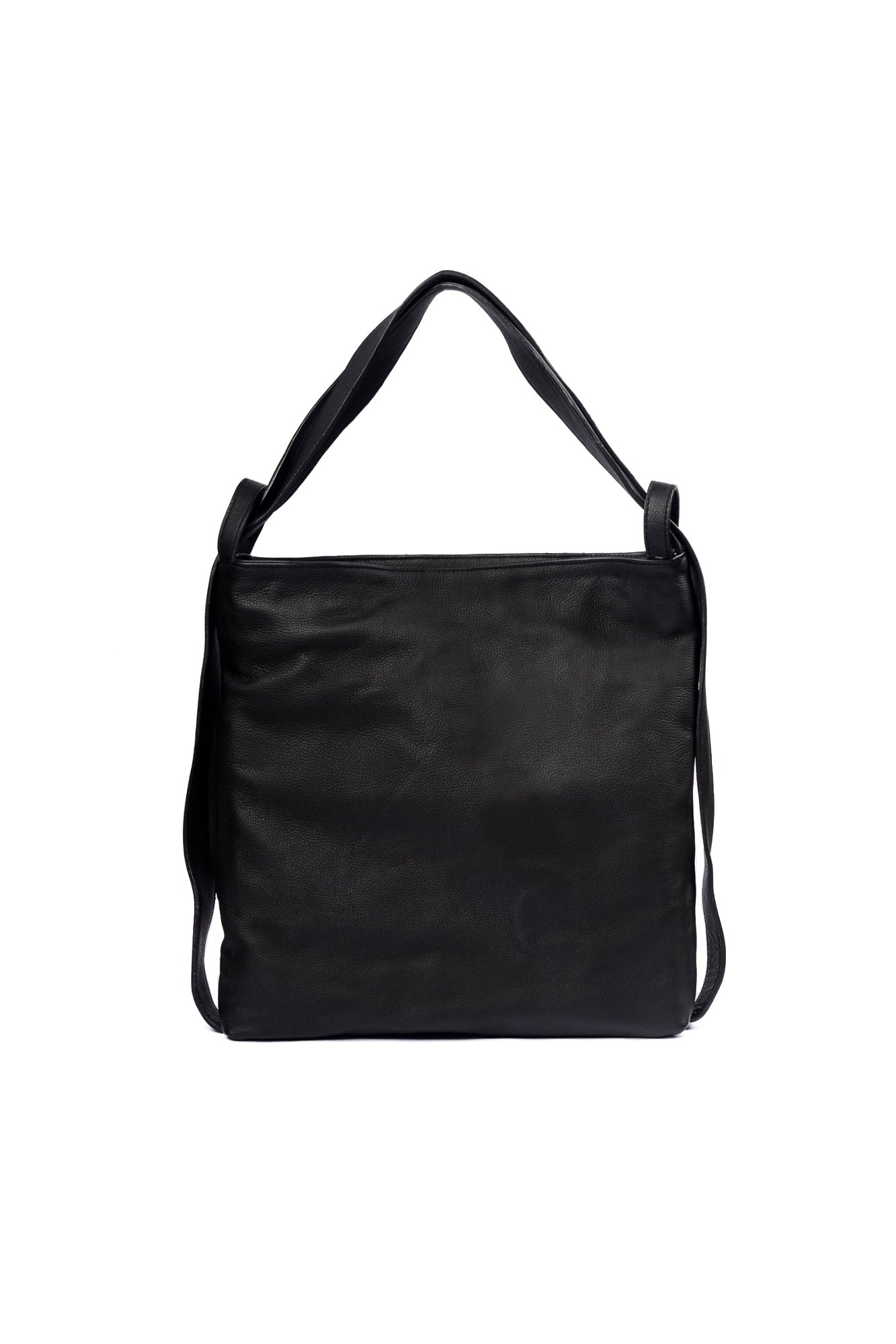 MANDRN Woven Evra Tote - Black tote