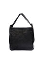 MANDRN Woven Evra Tote - Black tote