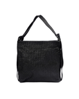 MANDRN Woven Evra Tote - Black tote