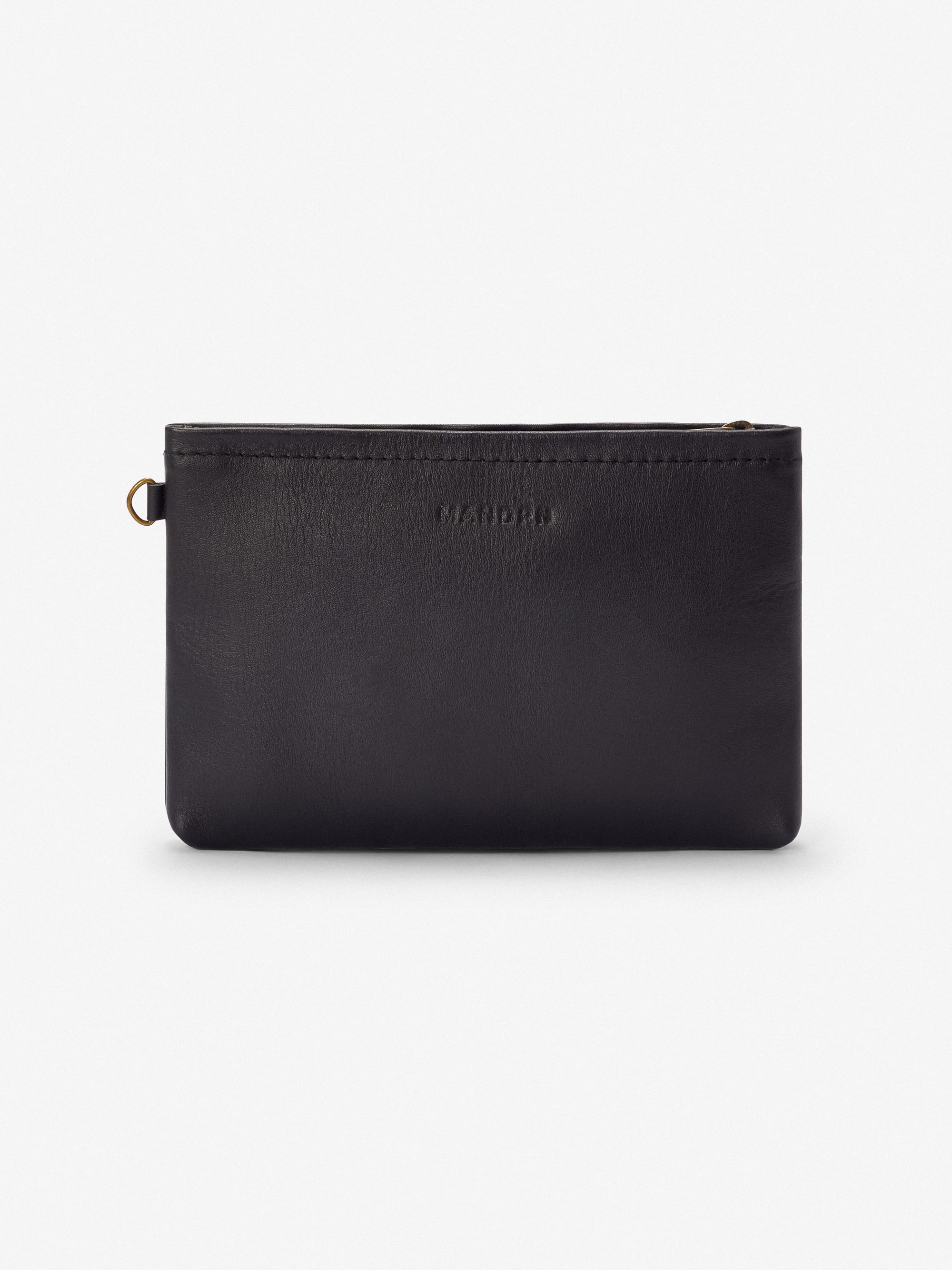 MANDRN Woven Evra Tote - Black tote