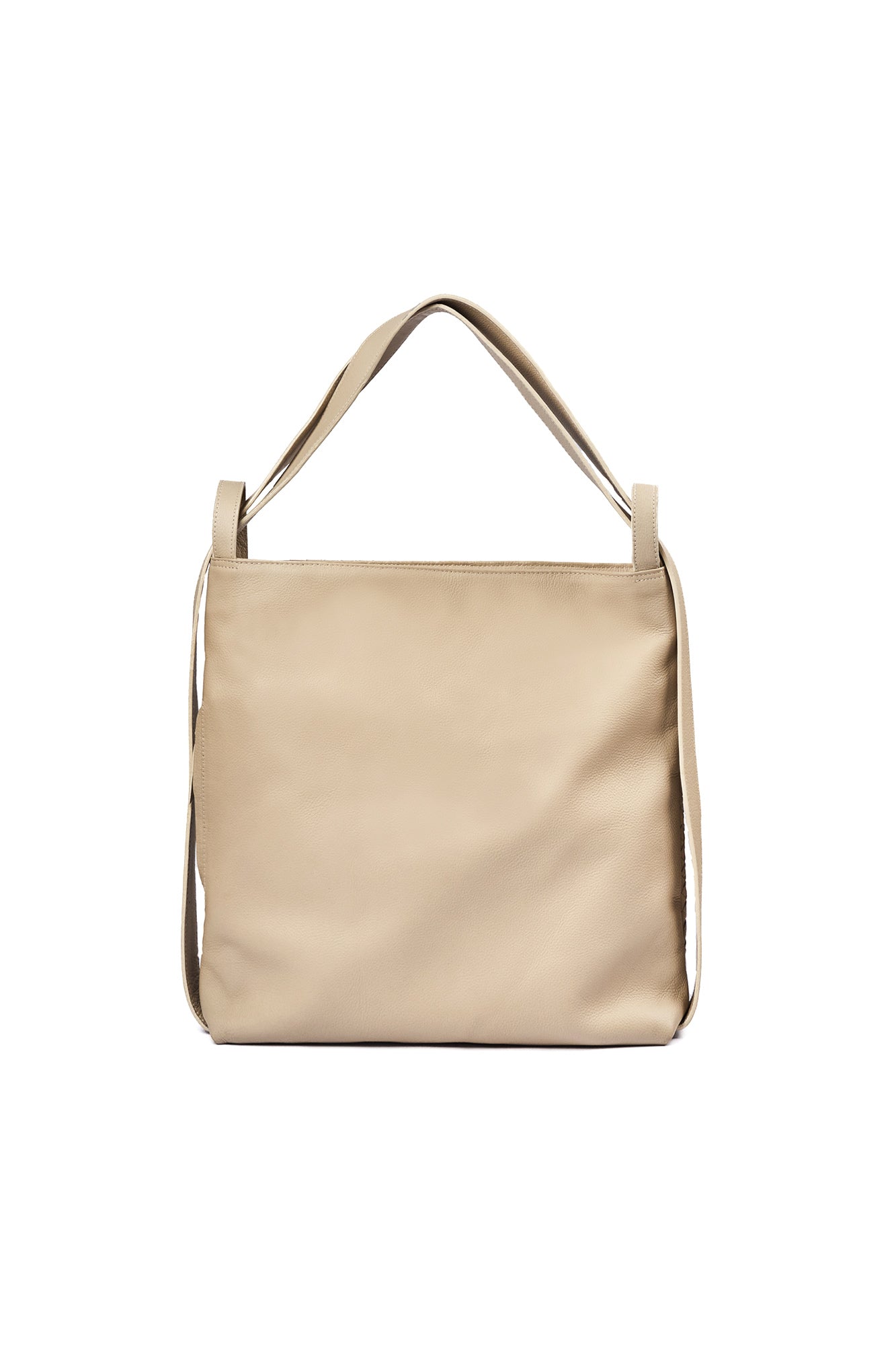 MANDRN Woven Evra Tote - Bone tote