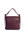 MANDRN Woven Evra Tote - Burgundy tote