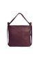 MANDRN Woven Evra Tote - Burgundy tote