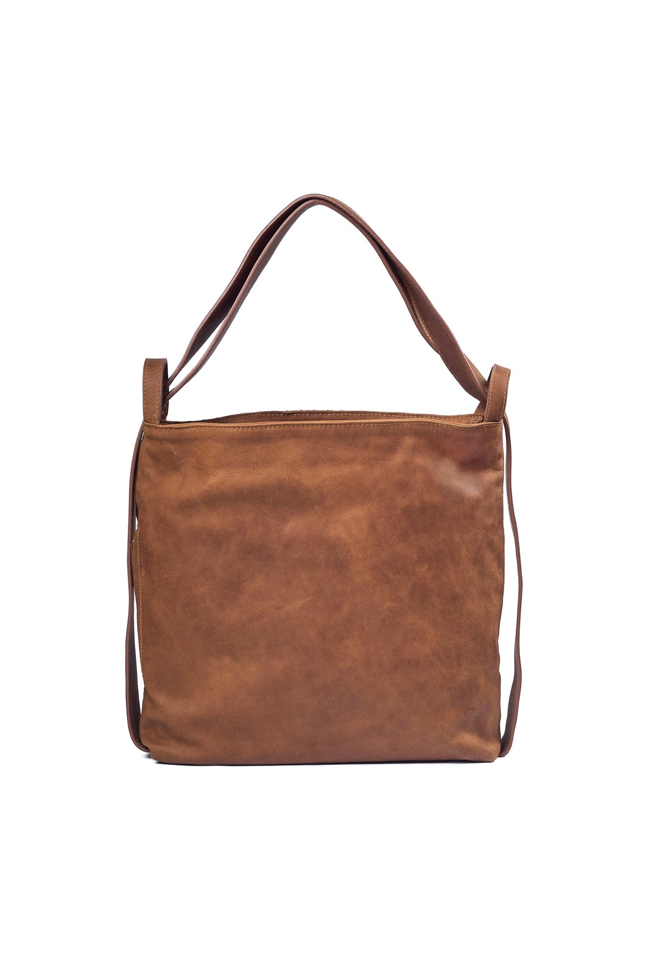 MANDRN Woven Evra Tote - Saddle (Light) tote