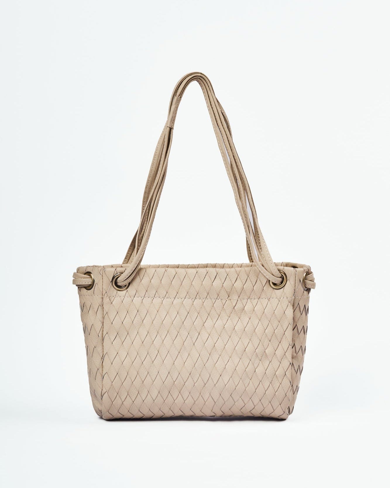 Mandrn Woven Lou - Bone Bag