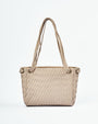 Mandrn Woven Lou - Bone Bag