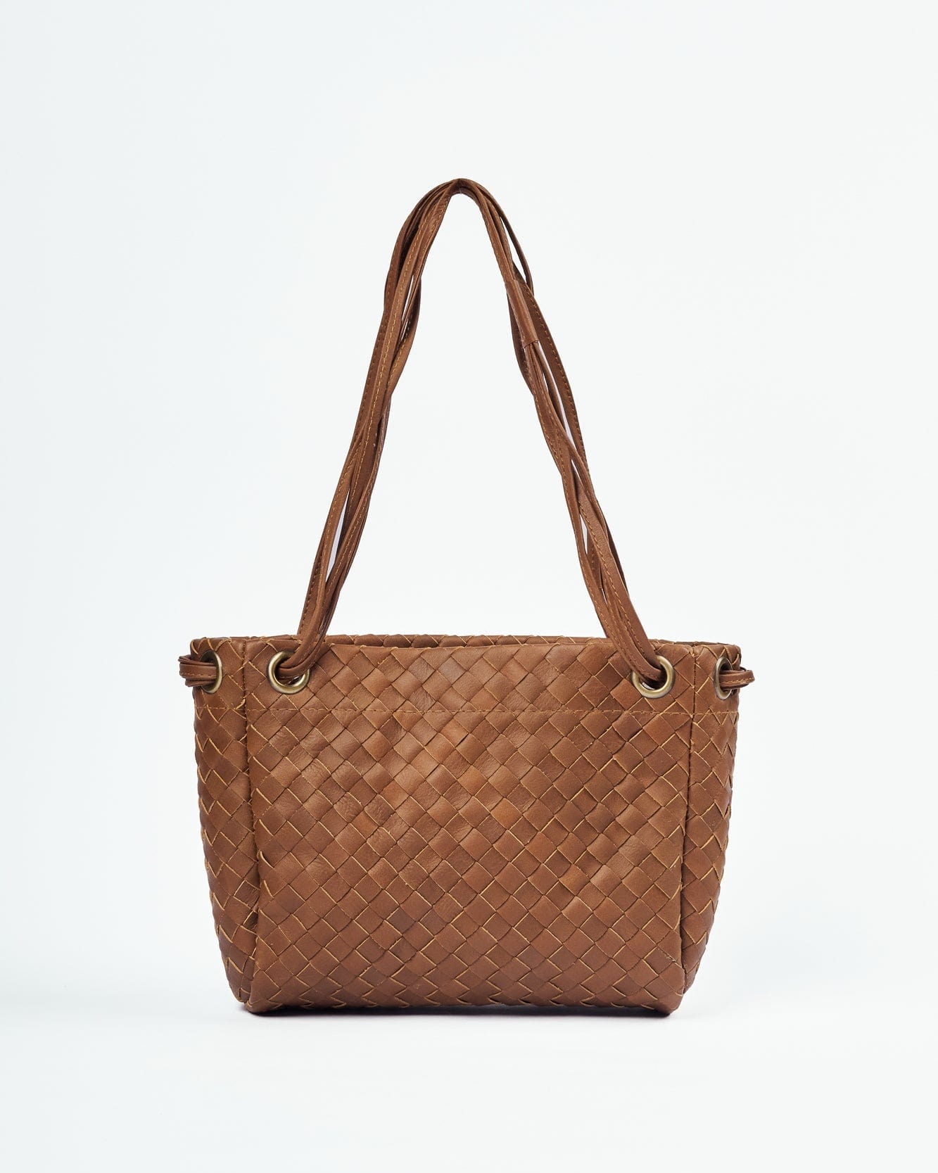 Mandrn Woven Lou - Tan Bag