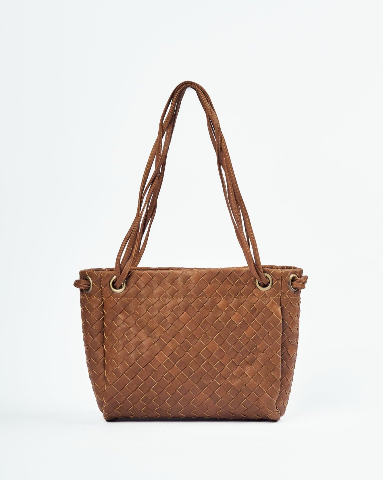 Mandrn Woven Lou - Tan Bag