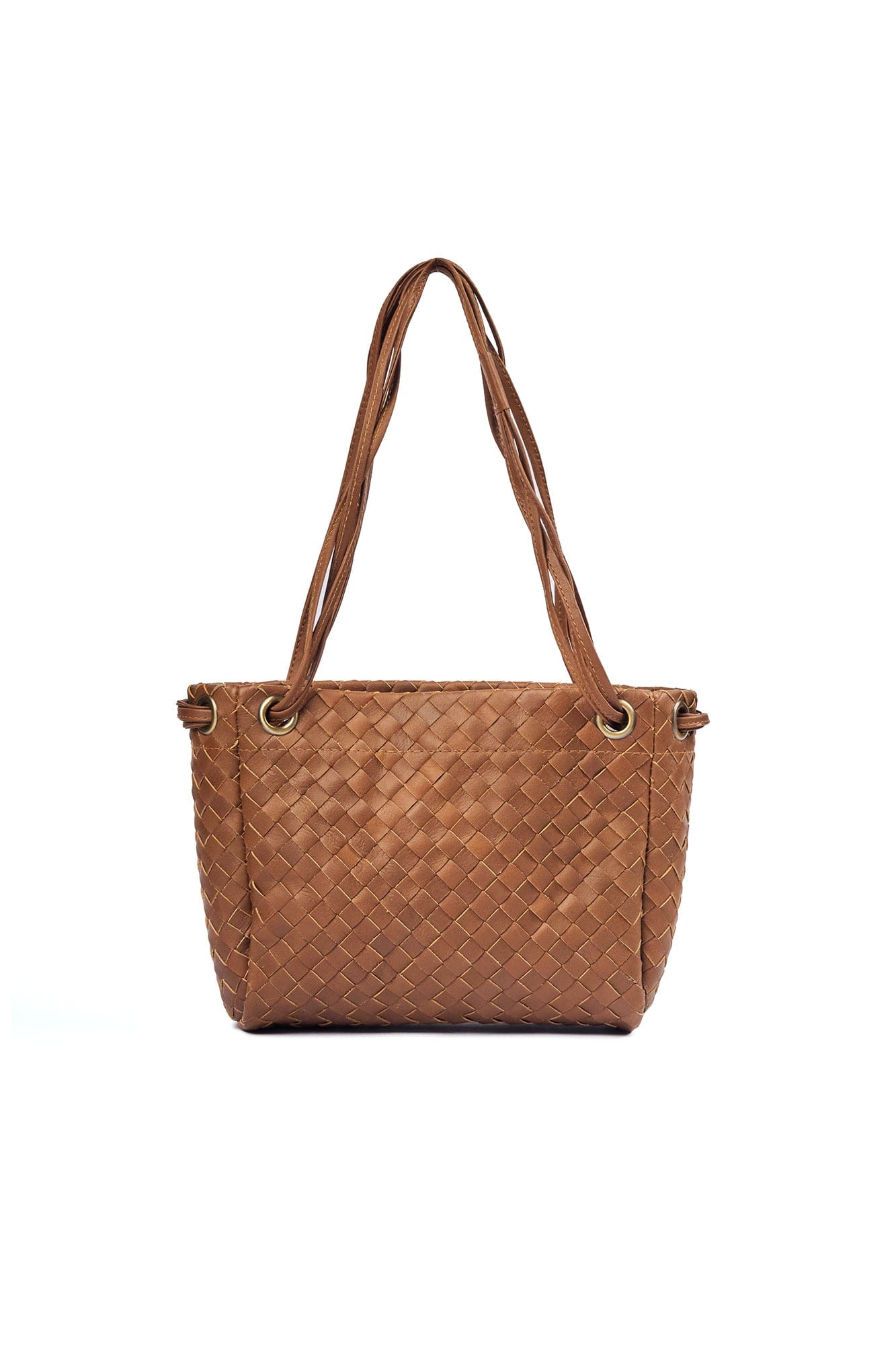 Mandrn Woven Lou - Tan Bag