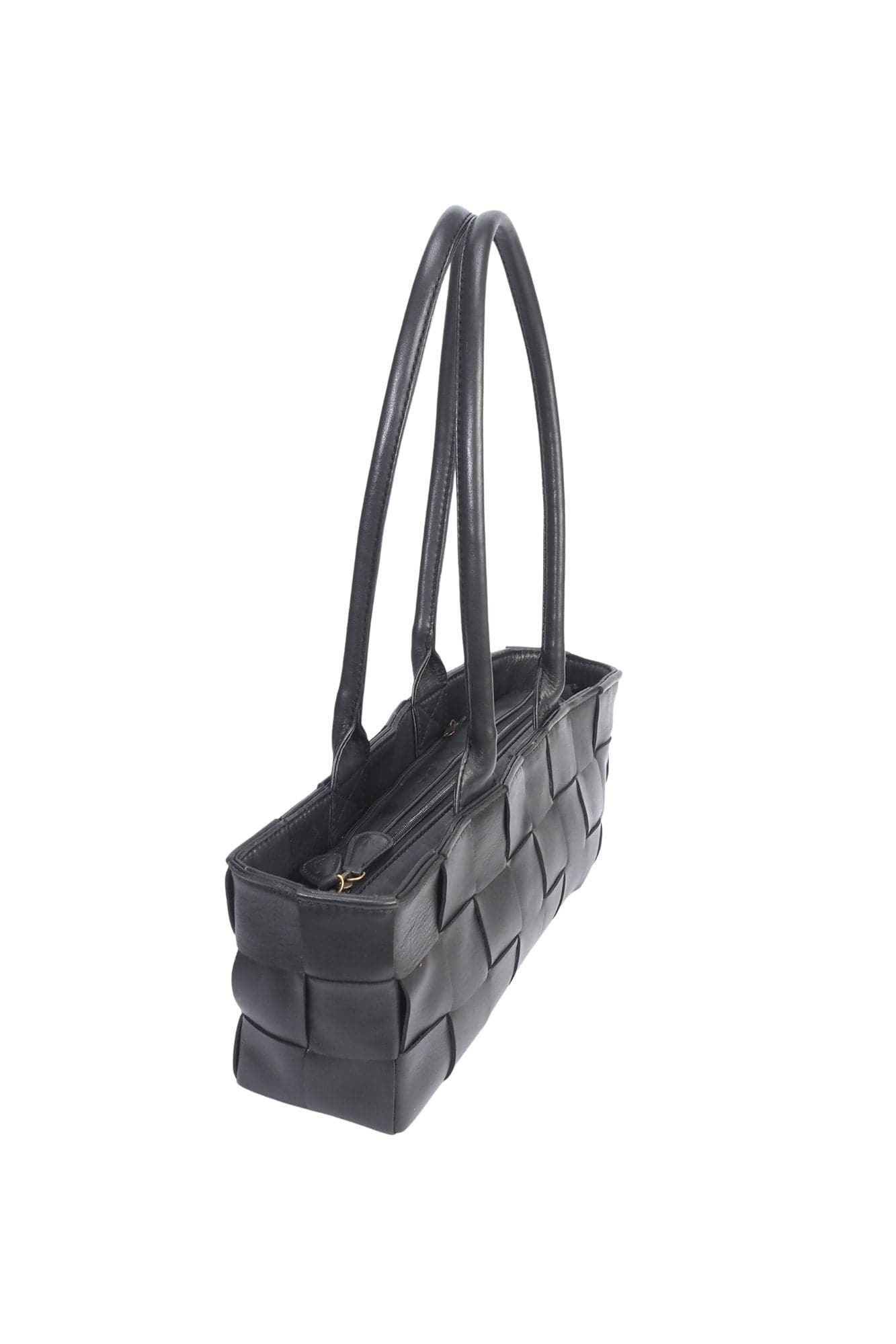 Mandrn Woven Rosalie - Black Purse