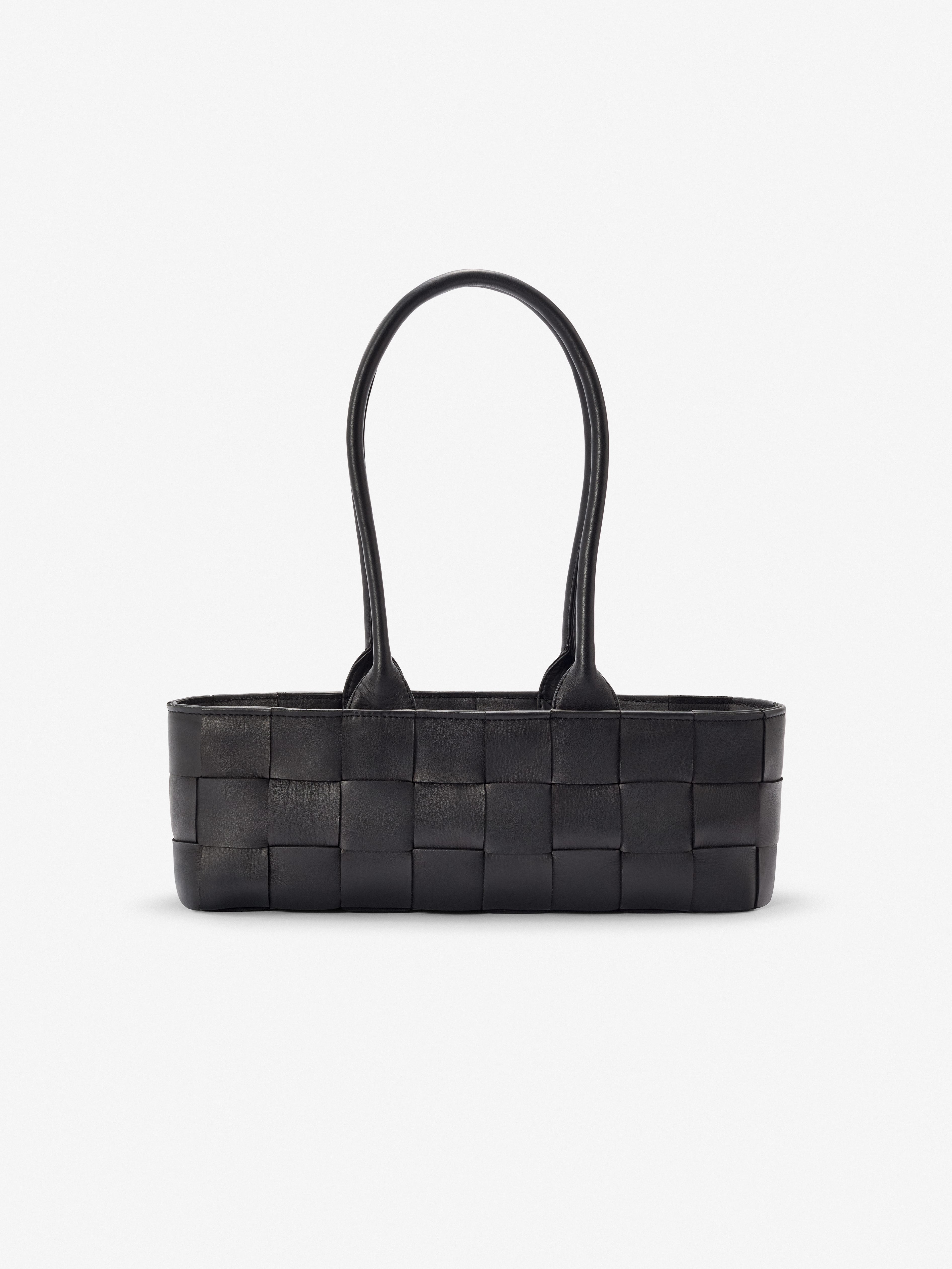 Mandrn Woven Rosalie - Black Purse