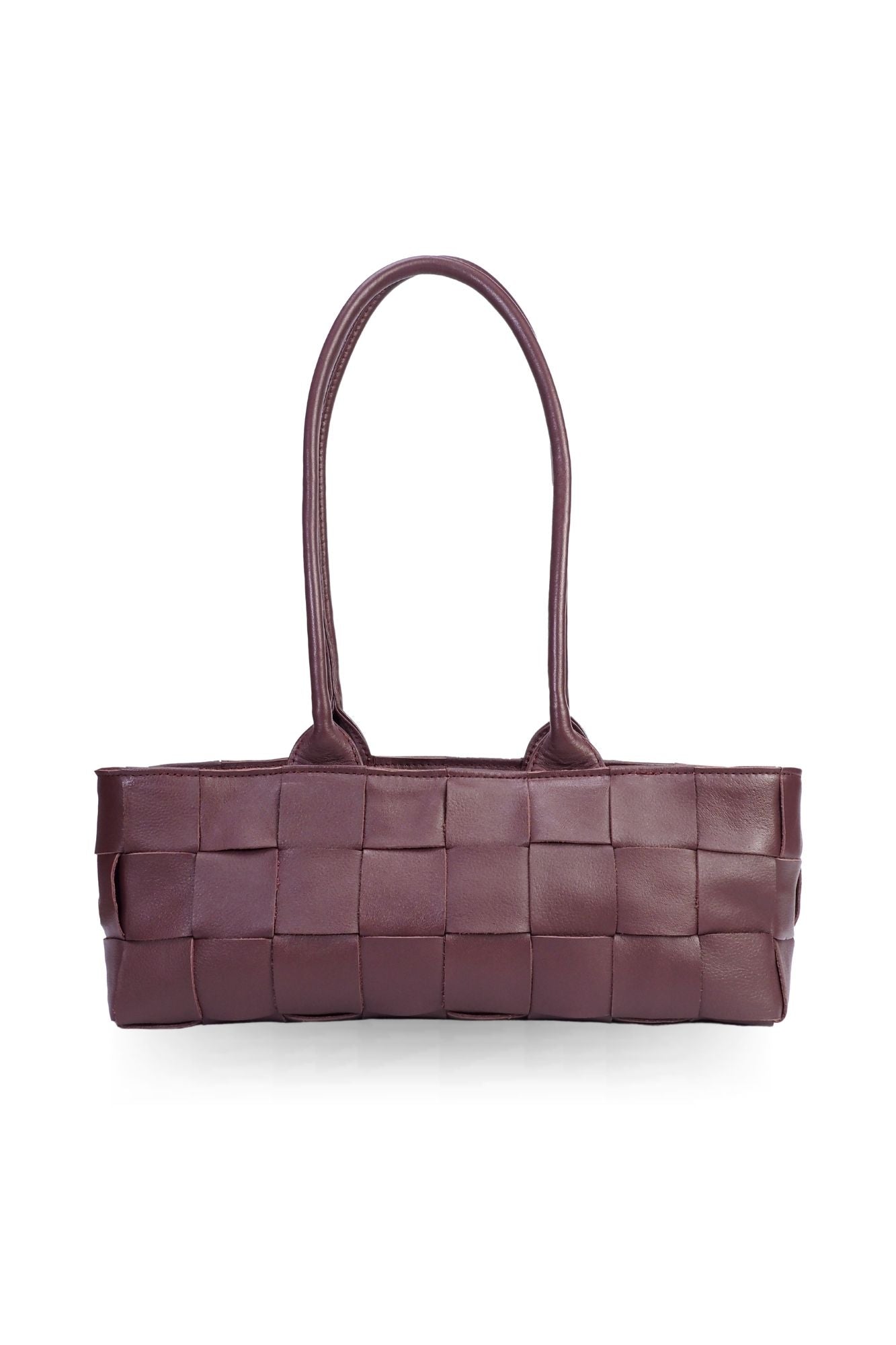 Mandrn Woven Rosalie - Burgundy Purse