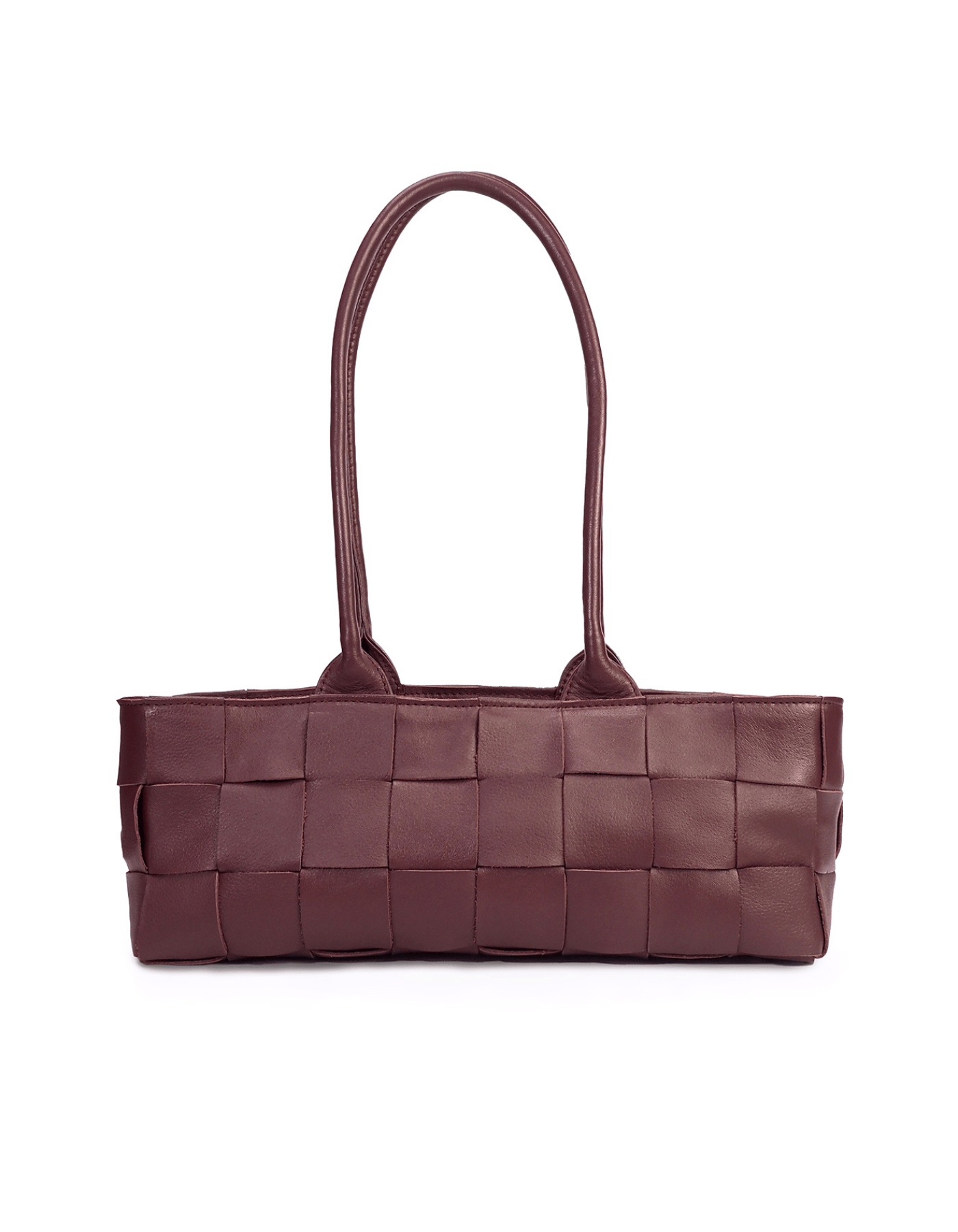 Mandrn Woven Rosalie - Burgundy Purse