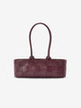Mandrn Woven Rosalie - Burgundy Purse