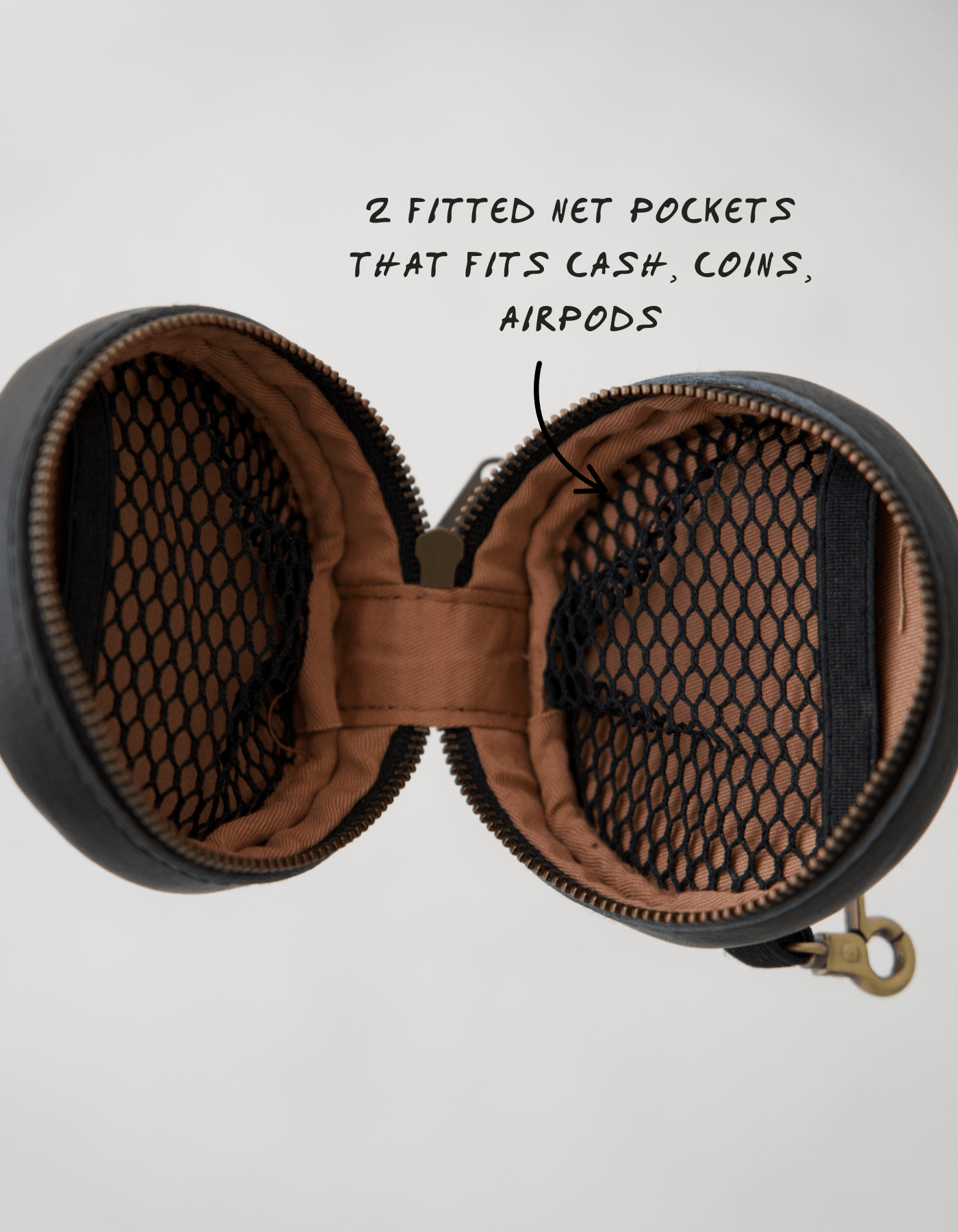 Mandrn Woven Rover Circle Pouch - Black Circle Pouch Add-On