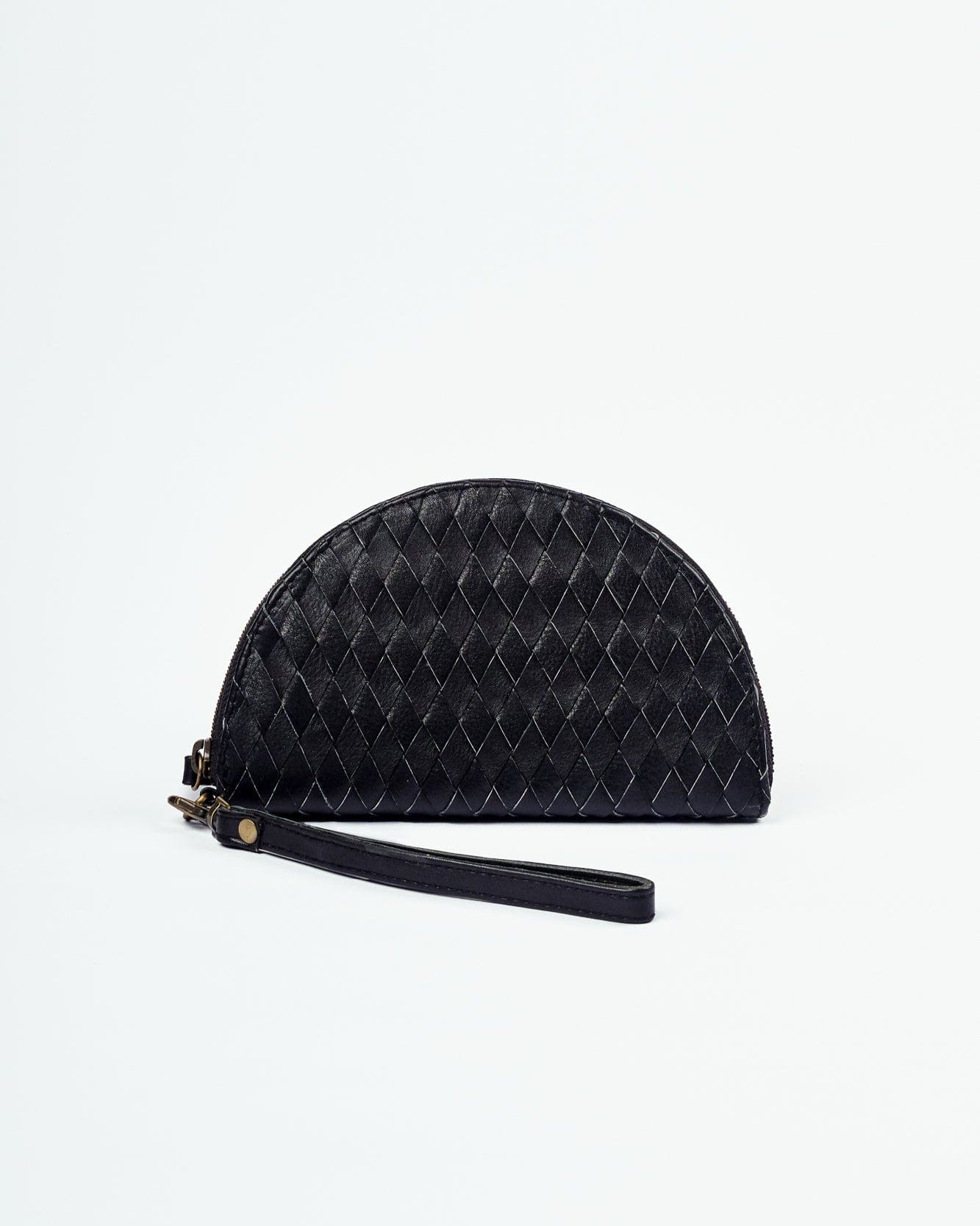 Mandrn Woven Wedge Wallet - Black Wallets & Money Clips
