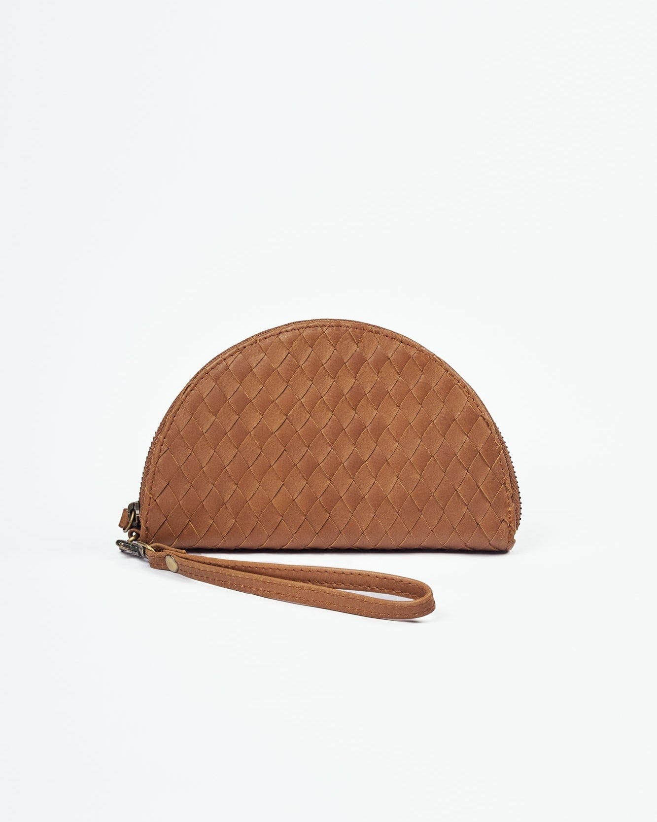 Mandrn Woven Wedge Wallet - Tan Wallets & Money Clips