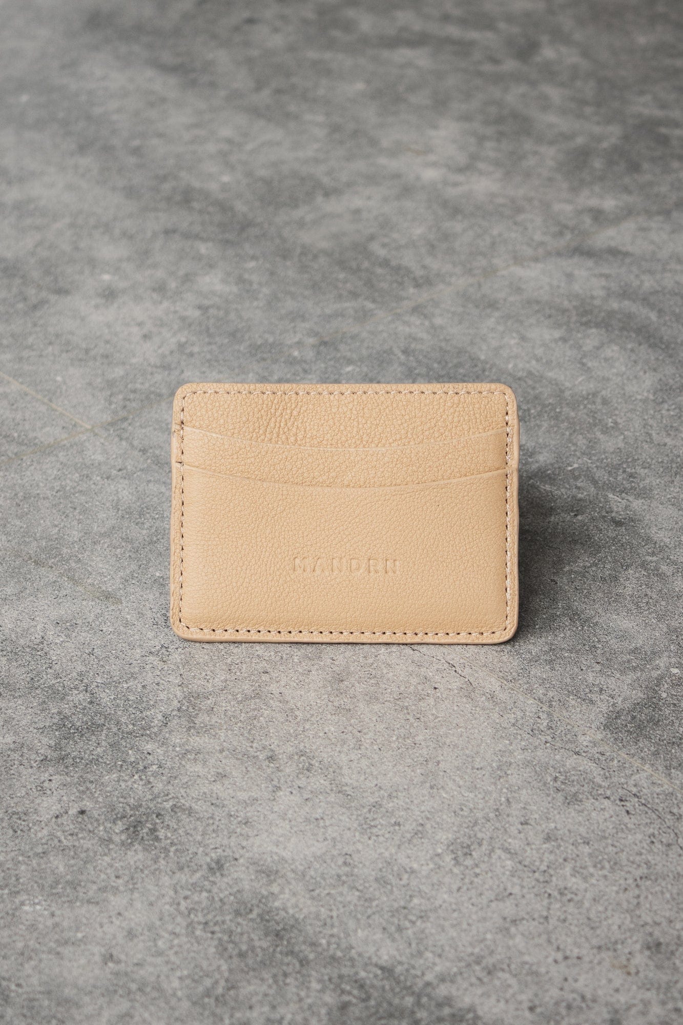 Mandrn Cardholder Luxe - Sand Cardholder