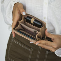 Mandrn Quin Wallet - Sand Wallets & Money Clips