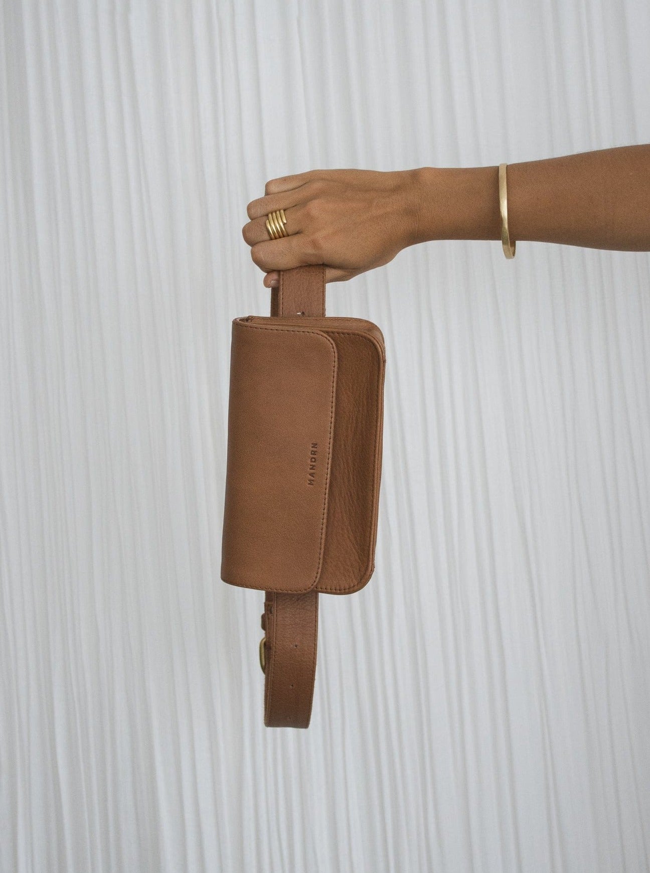 Mandrn Ziggy - Tan Belt Bag